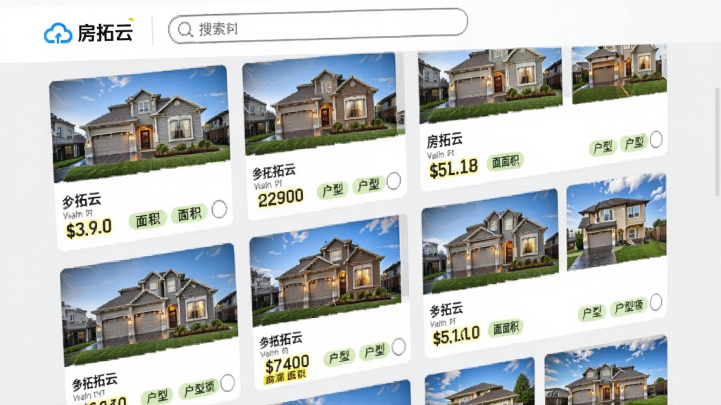 �����������з�Դƥ����ҳ�棬��Ļչʾ���ŷ�Դ��Ƭ��ÿ�ſ�Ƭ���з�����Ƭ���۸���������ͱ�ǩ�������������С������ơ�Ʒ�Ʊ�ʶ������Ϊ����ɫ������Ϊ�б�ʽ���֣�����Լ����ɫ����Ȼ���������������ɾ���