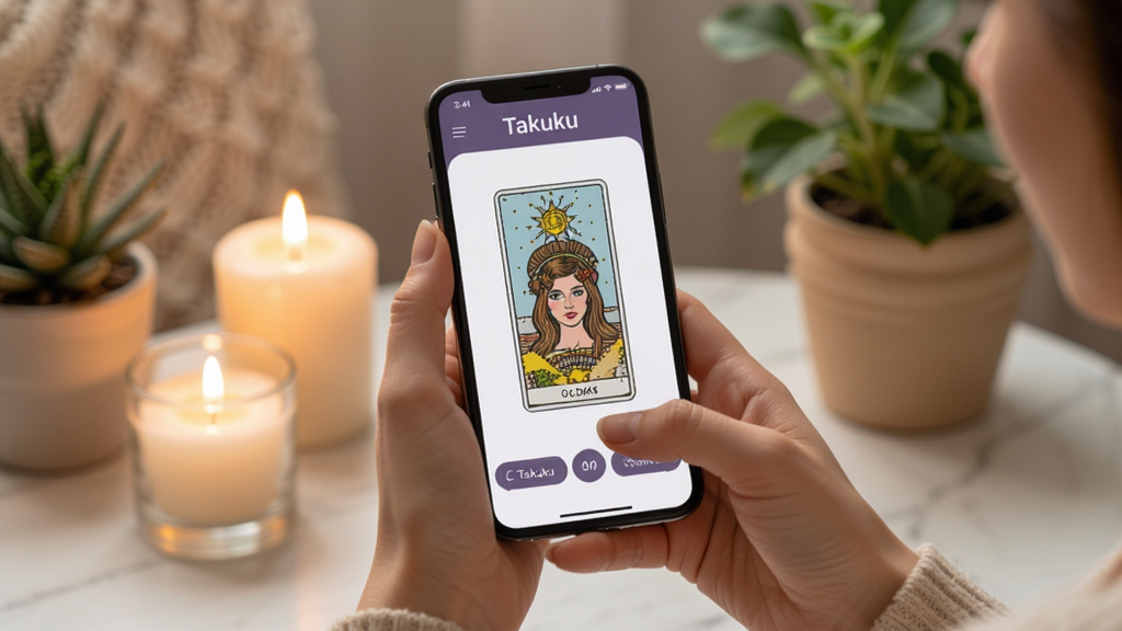 չʾTakukuӦ�����ֻ��ϵ�ʵ��ʹ�ó�����������һ˫Ů��˫�������ֻ�����Ļ��ʾ������ռ���������������ܰ�����ڻ��������������ֲ��׺���ֻ���Ļ������ʾӦ�����ơ�Takuku��������ͼ���������Χ�������������ʸ��壬�ɾ��޶���Ԫ�ء�