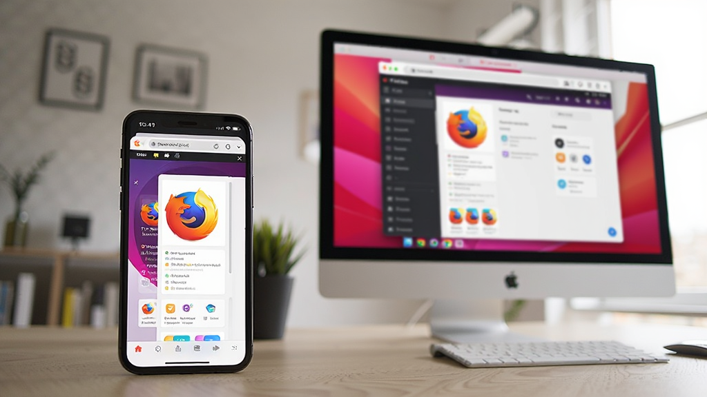 Firefox ��׼�����ֻ��������ͬʱ���еĳ���ͼ�����Ϊ���¿������ֻ����Ҳ�Ϊ̨ʽ����ʾ��������Ļ��������ʾFirefox ��׼����棬����Ϊ�ӼҰ칫������ǳ����Ч�������дʵ������ɾ��޶���Ԫ��