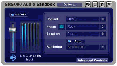 SRS Audio Sandbox1.0.0 音频增强工具 SRS Audio Sandbox1.0.0 音频增强工具