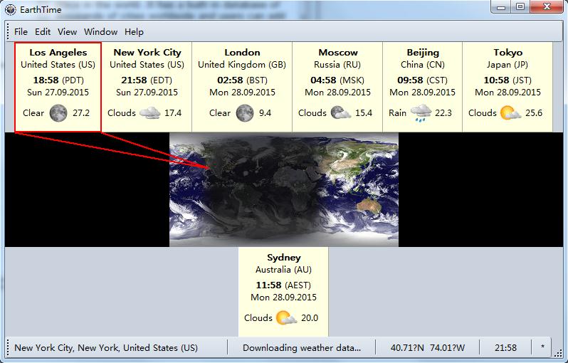 EarthTime4.4.1 ����ʱ�ӹ���