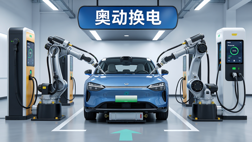 ���壺һ���ִ��綯����ͣ���ڰ¶�����վ�ڣ���е�ֱ����ھ�׼�����ײ���أ���Χ�����������������֣��������У�����վ�豸�������ܣ��Ϸ�����Ŀ�ġ��¶����硱��־���Ű棺������⣬ͻ�����綯����Ʒ�Ʊ�ʶ�����дʵ��ҵ�磬�Ƽ���ʮ�㣬ɫ�����졣ϸ�ڣ���������˻�е��ϸ�ڷḻ�������е����ͷ��վ����Ļ��ʾ������ȡ����ʣ�8K���壬�ɾ����޶���Ԫ�ء�