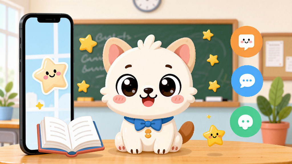 ���壺ѧ�ȵ�APP����չʾ��һ���ɰ��Ŀ�ͨ�༶����������Χ�������鱾�����Ǻ�Ц��Ԫ�ء����֣����й�ͼ������λ�ڻ������룬UIԪ�ضԳƷֲ����Ű棺����ɾ���������ֻ���ܣ��Ҳ���������ͼ�ꡣ������¿�ͨ��ɫ�����죬��ƽ����ơ�ϸ�ڣ������۾�����鶯�������н��Һڰ����ֲ�����ʣ�������Ⱦ���ɾ��޶���Ԫ�ء�