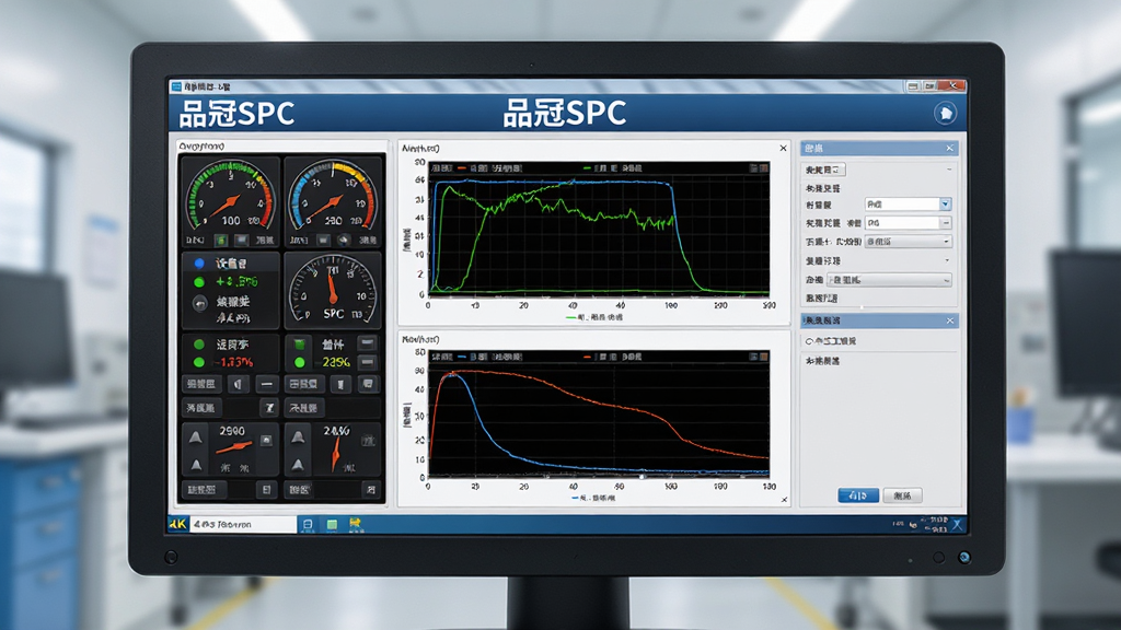 Ʒ��SPC����������ȫòչʾ������Ϊһ̨��ҵ������Ļ����Ļ����ʾƷ��SPC���������ʵʱ�������ߣ����־��жԳƣ��Ű��������򣬷��Ϊ�ִ��Ƽ���дʵ���ϸ�ڰ��������Ǳ��̡��豸����״ָ̬ʾ�ơ�����������壬����Ϊ4K�����壬�ɾ��޶���Ԫ�أ����������ֱ�ע��Ʒ��SPC��