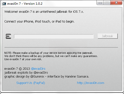 Evasi0n{package_version_name} ƻ��Խ������