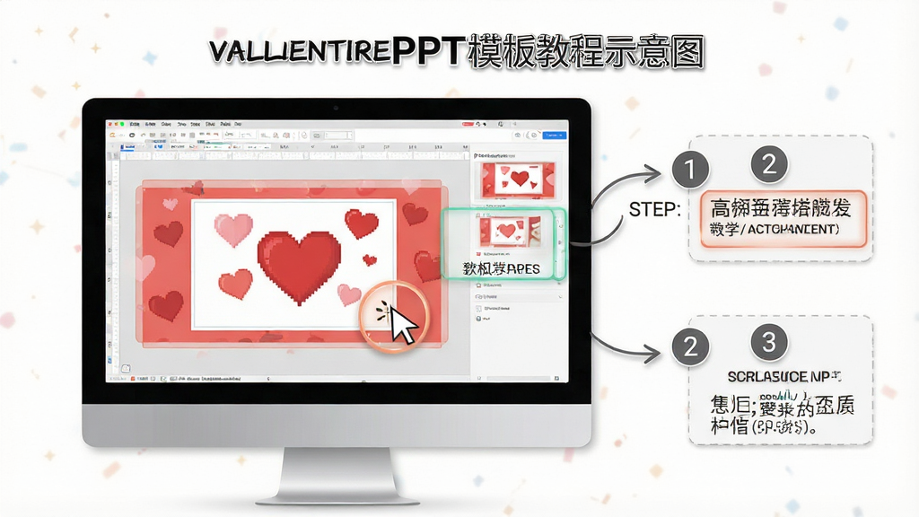 ���˽�PPTģ��ʹ�ý̳�ʾ��ͼ������Ϊ������Ļ��ʾPPT�༭���棬�������в��������ͷָ�������ֲ��÷ֲ�ͼ���Ű棬������ѧ��ϸ�������ָ���������ע�򣬻��ʸ���ɾ����޶���Ԫ��