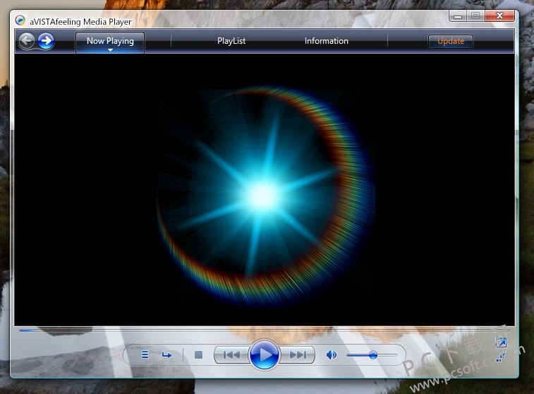 Windows Media Player 11 媒体库界面截图