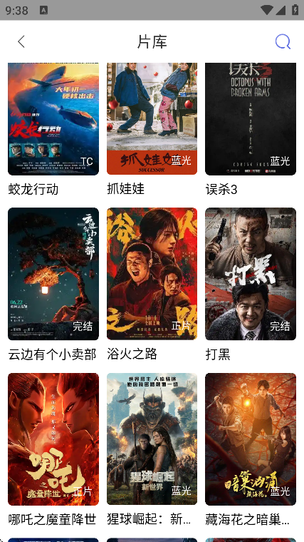 云帆影音 安卓版 播放界面截图