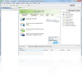 Zend Studio �������� ����չʾ