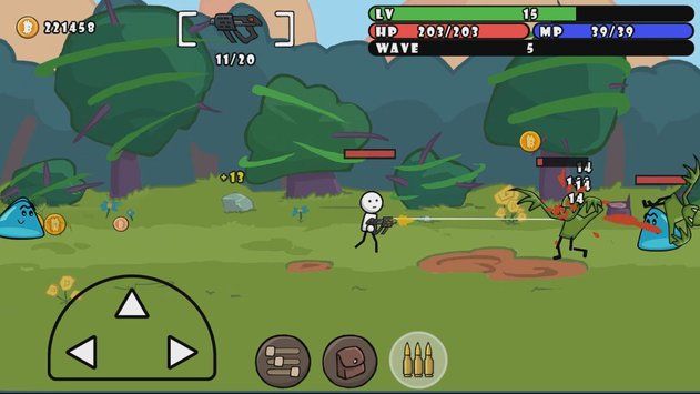 ��ǹƥ���������Ϸ�������İ棨One gun Stickman��