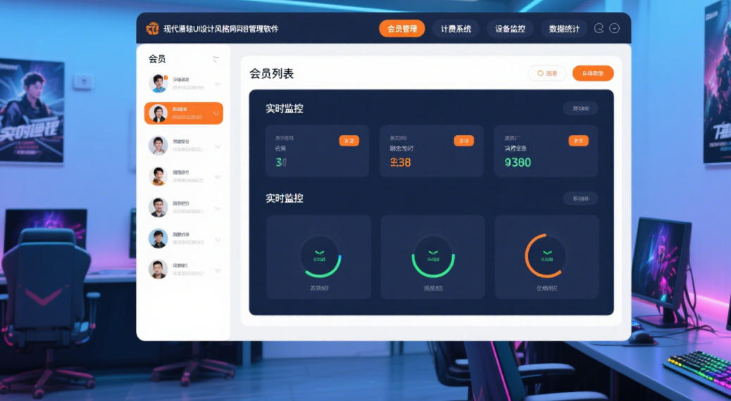网吧刻录系统 安卓版 操作界面