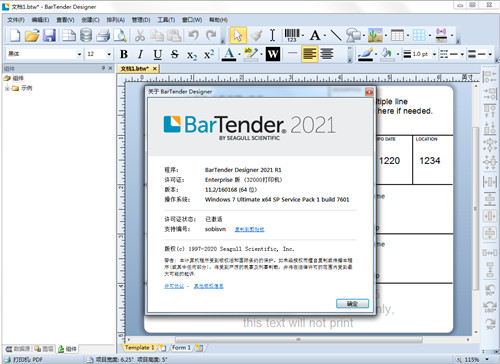 BarTender条码标签打印软件{package_version_name} 条码标签打印 BarTender条码标签打印软件{package_version_name} 条码标签打印