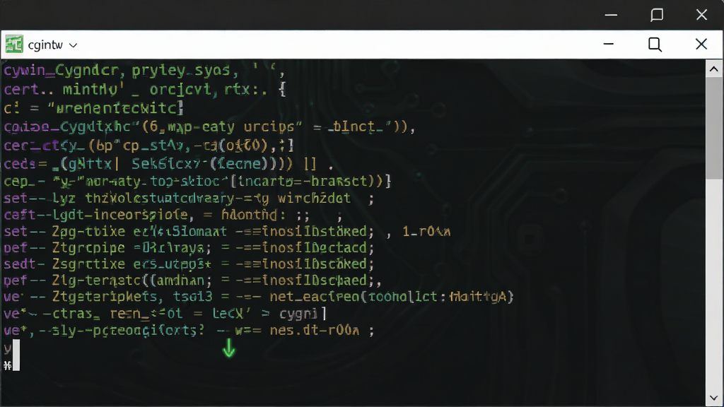 Cygwin�ն˽���չʾͼ��������mintty�ն˴�����ʾ��ɫ���������������Ϊȫ���ն���ʽ���Ű�Ϊ�����н������棬���Ϊ��ɫ����Ƽ��磬ϸ�ڰ����﷨��������ɫ���֡������˸Ч�������ڱ�����������Ϊ���塢�ɾ����޶���Ԫ��