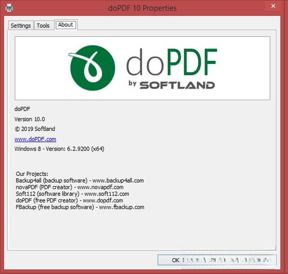 doPDF虚拟打印机{package_version_name} 虚拟打印工具 doPDF虚拟打印机{package_version_name} 虚拟打印工具