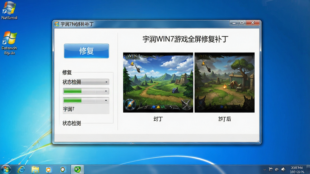 һ�ŵ��������ͼ����������������WIN7��Ϸȫ���޸����������������棬������Ƽ�࣬������޸���ť��״̬��������Ҳ���ʾ��Ϸȫ���޸�ǰ��Ա�ʾ��ͼ��������Windows 7���������ֽ����Ļ�·�����������������ɾ����࣬�����������޶���Ԫ�أ����������������ɼ�������WIN7��Ϸȫ���޸���������