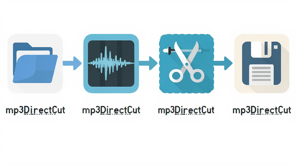 mp3DirectCut��������ʾ��ͼ������Ϊ�ĸ�����ͼ��������У�����Ϊ����������չʾ���ļ���ѡ���Ρ�����Ƭ�Ρ�����������Ű��������ͼ��񣬷��Ϊ��ƽ����Լ��ƣ�ϸ�ڰ����ļ���ͼ�ꡢ����ͼ�ꡢ����ͼ�ꡢ����ͼ�꣬���ʸ���ɾ��޶���Ԫ�أ�ÿ�������·���ʾ����