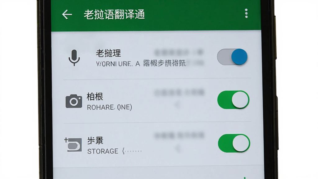 一部安卓手机屏幕显示