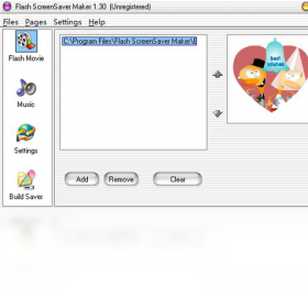 Flash Screensaver Builder��������������ʦ�زĵ�����������ʾ