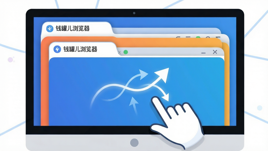Ǯ�޶���������ǩ��������ͼ������Ϊ������Ļ�ж����ǩҳ������У����ָ�뻮���������ƹ켣������Ϊ��ǩҳ���Ϸ������ſ������ƹ켣����Ļ���룬����ƽ���Ƽ��磬ϸ�ڰ���