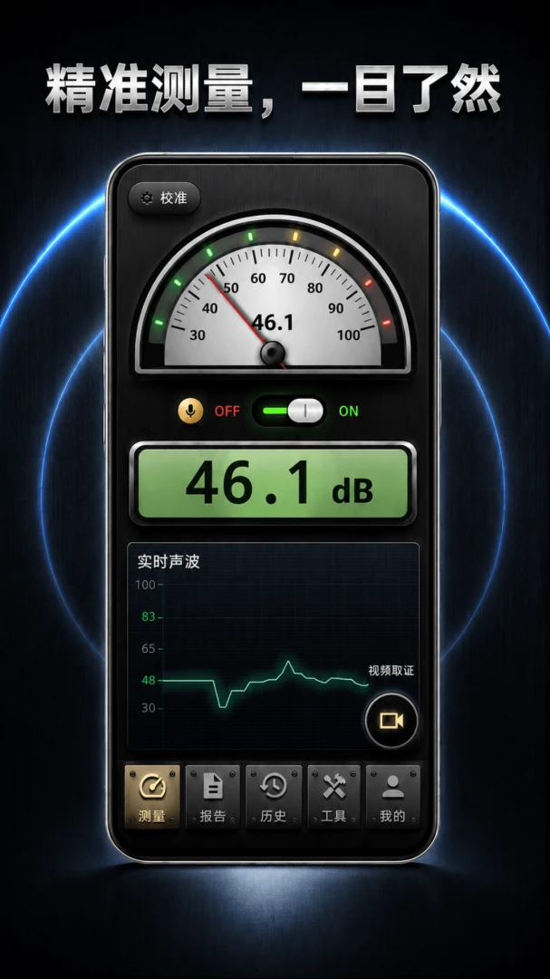 分贝仪DB噪音测量2.1.7 噪音测量