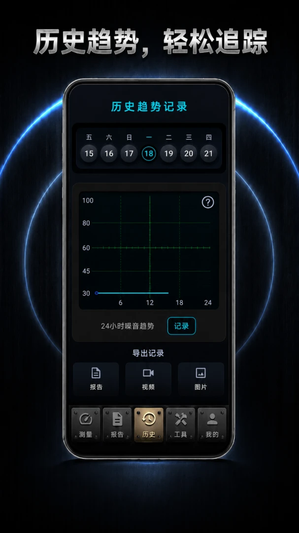 分贝仪DB噪音测量2.1.7 噪音测量