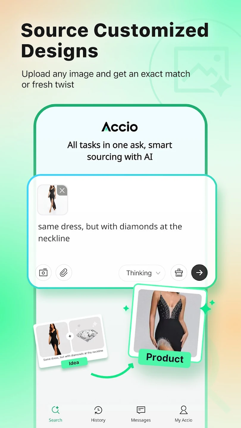 Accio 安卓版 移动端界面截图