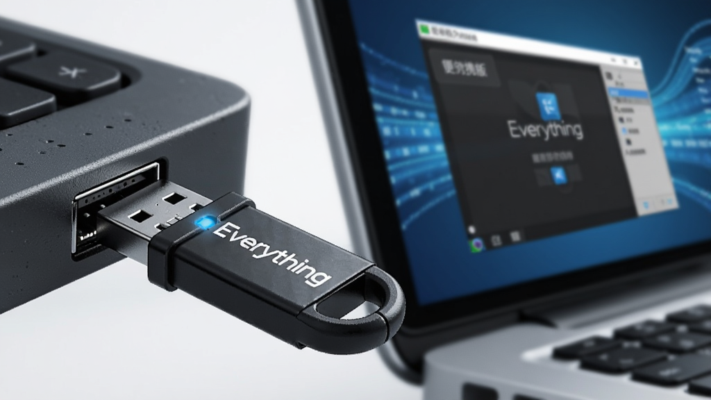 ��������Ϊһ��U�̲������USB�ӿڣ�U�̱���ӡ��Everything������������Ļ��ʾ��Я�������������棻����Ϊ��д��ͼ��U����ӿ�ռ�ݻ�����࣬��Ļ���Ҳ��黯��ʾ�����Ϊдʵ�Ƽ���Ӱ���廭��ϸ�ڰ���U��ָʾ��������Ļ������������ʾ���Ĳ˵������������������Ĺ��ߣ����ʸ��壬�ɾ����޶���Ԫ�ء�
