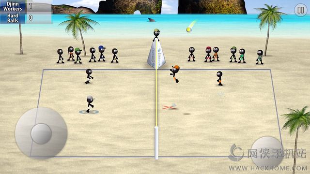 �����ɳ̲����ٷ�iOS��(Stickman Volleyball)