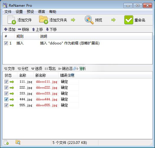 ReNamer文件批量重命名工具{package_version_name} 批量重命名 ReNamer文件批量重命名工具{package_version_name} 批量重命名