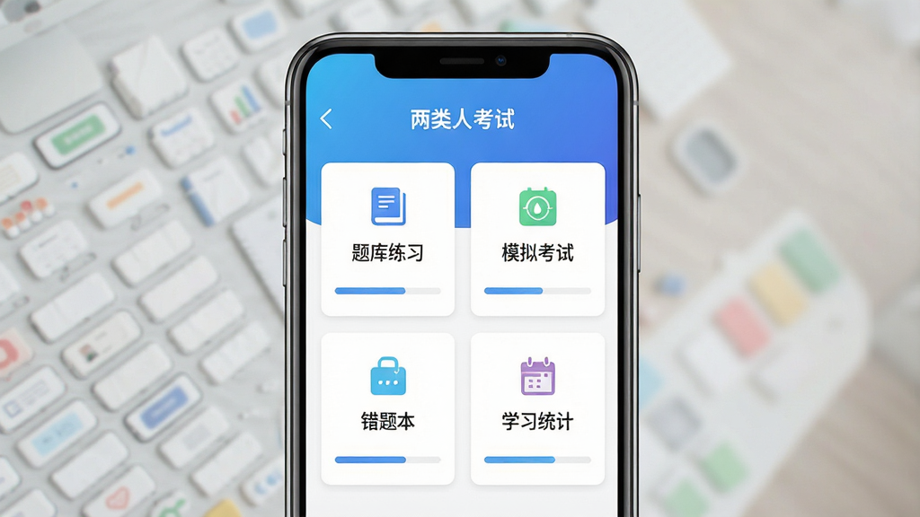 一张手机应用界面展示图,主体为一部竖屏智能手机,屏幕内显示