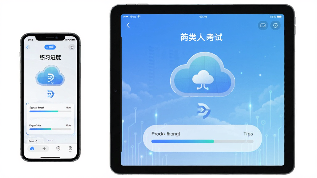 手机和平板电脑并排展示