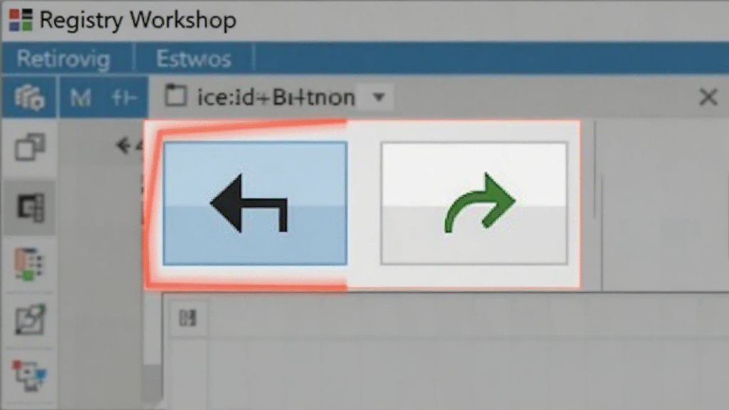 һ��չʾ Registry Workshop ���������г�����������ť����״̬��ͼƬ��������������ʾ�������ϵĳ�����ͷͼ�꣬����Ϊ�����������棬�����ֱ�ۣ�ϸ��ͻ����ťͼ�꣬���������ɾ����޶���Ԫ�أ��Ű���С�