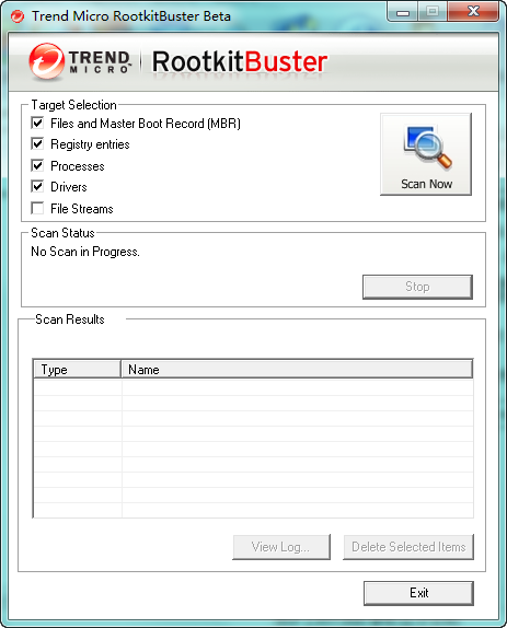 ���ƿƼ�RootkitBusterTrend Micro RootkitBuster{package_version_name} ľ��רɱ����