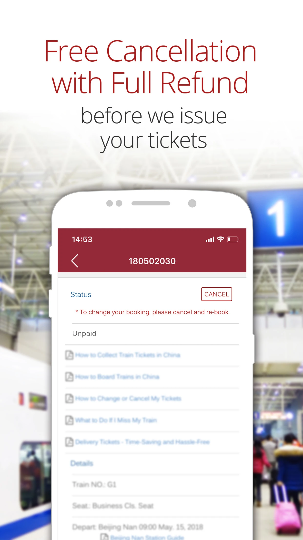 中国火车票预订China Train Booking3.9.16 出行购票助手 中国火车票预订China Train Booking3.9.16 出行购票助手