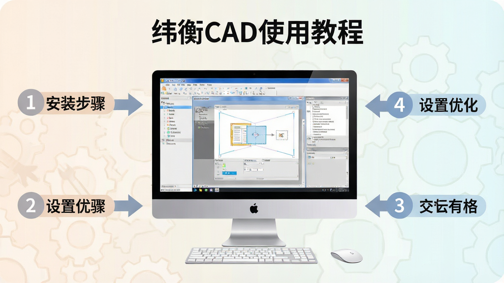 һ��չʾγ��CADʹ�ý̵̳�ʾ��ͼ�������е�����Ļ��ʾ�����������棬�Ա��в����źͼ�ͷָʾ����ע����װ���衱�������Ż��������֣�������Ϊ�̳�����Ϣͼ������������ɫ����ͣ�ϸ�����ˣ����ʸɾ����޶���Ԫ��