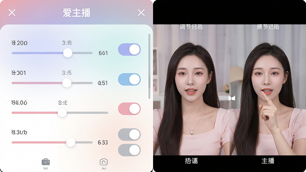 一张软件功能展示图,画面主体为