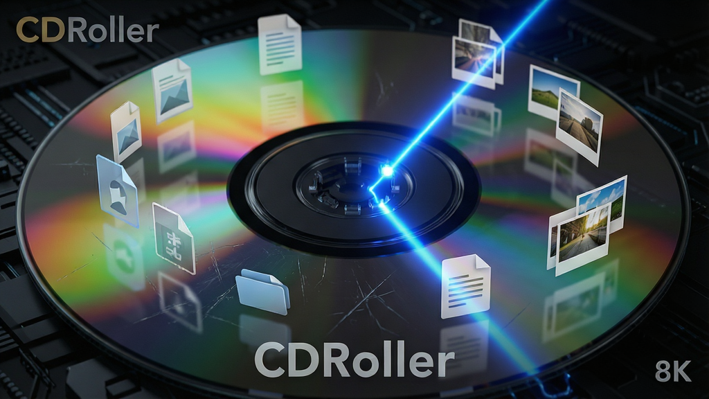 һ��չʾCDRoller���ɨ�蹦�ܵ�AI����ͼ������������һ�ű��Ŵ�Ĺ��̱��棬������ϸ΢���ۣ�һ����ɫ��������ɨ�����棬����ɨ����ĵط����ֳ��������ļ�ͼ����ĵ�����Ƭ����ͼ�����ֲ�����д��ͷ������Ϊ��ɫ�Ƽ����������Ϊ�߿Ƽ�дʵ�磬ϸ�ڰ�������Ĺ��Ρ����̵Ĳʺ�ɫ���⡢Ư�����ļ���Ƭ������Ϊ8K�����壬�ɾ�����������д�������