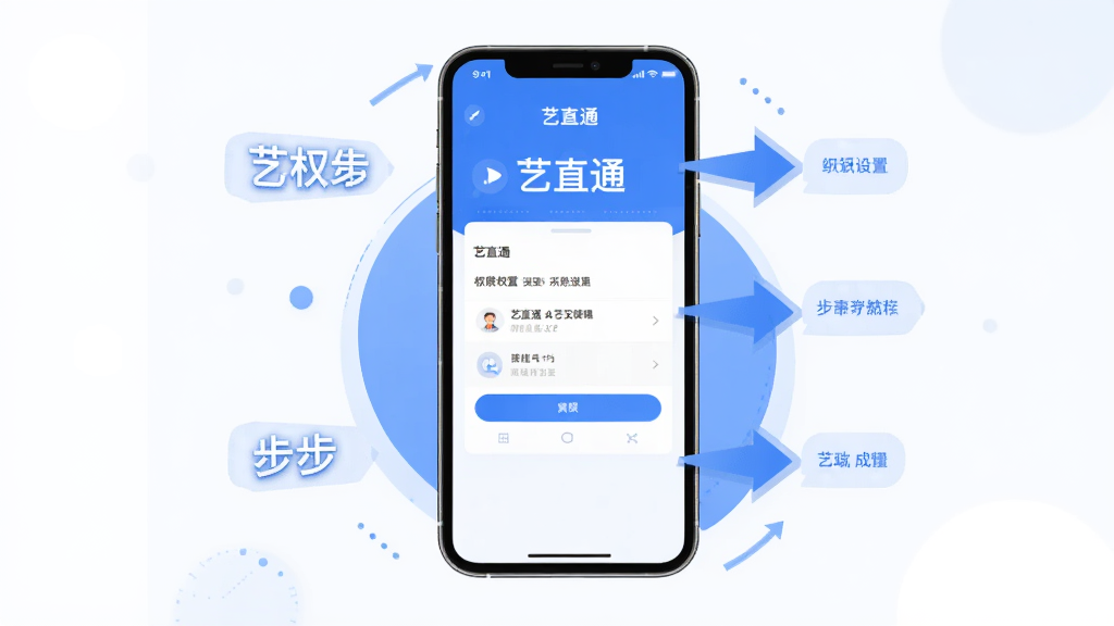 ��ֱͨApp�ƶ���ʹ�ý̳�ʾ��ͼ������Ϊһ�������ֻ�չʾ��ֱͨ��װȨ�����ý��棬��Ļ���зֲ�������ͷ��ע�����ּ�����ˣ����Ϊ��ƽ���Ƽ��廭����ɫ������Ϊ����ϸ�����������ʸ��壬�ɾ��޶���Ԫ��