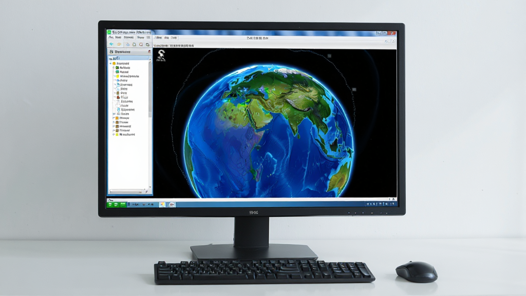 һ��չʾSXEarth������ά���ֵ���������Windows���������еĳ���ͼƬ����������ʾ����Ļ��ʾ��ά������棬�Ա��м��̺���꣬�������࣬��Ļ�е��������ɫ��������ɫ½�أ��������ͼ����չ������������ʵ�������������ɾ��޶���Ԫ��