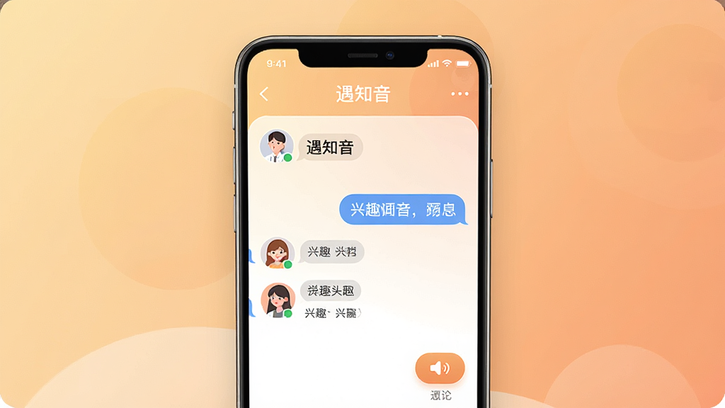 һ����ܰ���ֻ��罻Ӧ�ý���չʾͼ�����������ǡ���֪����Ӧ�õ���ҳ�棬��������͵�ůɫ�����䣬ҳ������ʾ����û�ͷ�����Ȥ��ǩ�����ּ������������ִ���ܰ��ϸ�ڰ����������ݺ�������ť�����ʸ��壬�ɾ����޶���Ԫ��