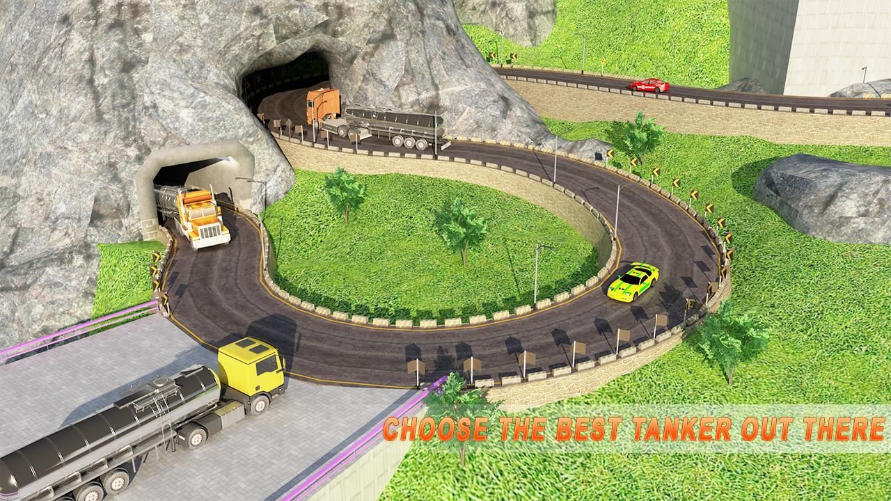 �͹޳�ģ���ʻ��Ϸ���ĺ��������أ�Offroad Oil Tanker Cargo Games��