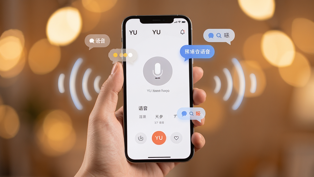 YU�����ƶ���ʹ�ó���������չʾһֻ�������ֻ����ֻ���Ļ��ʾYU����������������棬��Χ����͵�����ͼ�����Ϣ���ݣ�����Ϊůɫ���黯��ߣ������������������ʸɾ��������޶�������