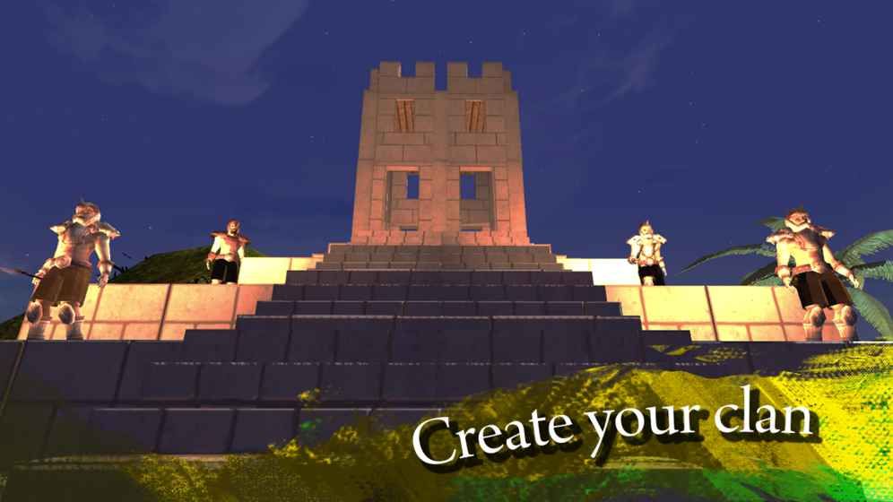���浺����������Դ���İ�׿�棨Survival Island Online MMO��