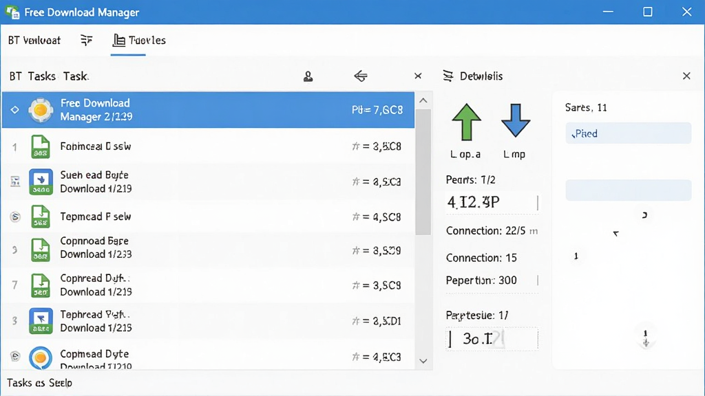 ������Free Download Manager����������BT����������壬����Ϊ��������б��Ҳ�������壬�Ű����룬���Ϊ��ƽ��UI���ϸ�ڰ��������ļ�ͼ�ꡢ�ϴ����ؼ�ͷ��peer��������ʾ������Ϊ���塢�ɾ����޶���Ԫ��