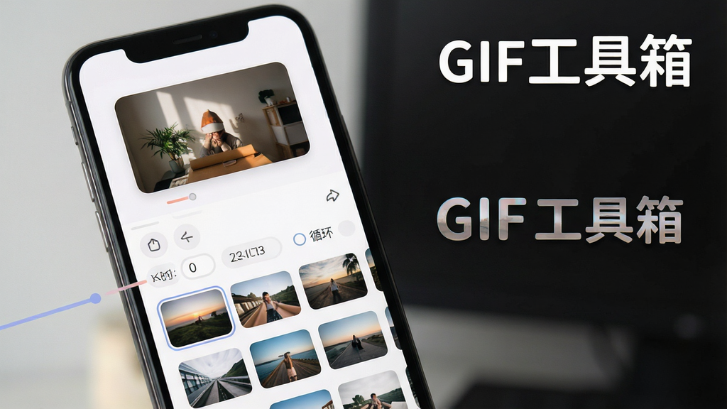 һ��չʾGIF������ͼƬ�ϳ�GIF���ܵĳ���ͼ������Ϊ�ֻ���Ļ����ʾ������Ƭ���г�ʱ���ߣ�����Ϊ�Ϸ�Ԥ�������·���Ƭ����ͼ�б����Ű����룬���Ϊ���Բ����ƣ�ϸ�ڰ���ÿ֡ʱ�����ú�ѭ��ѡ����ʸ��壬�ɾ��޶���Ԫ�أ�ͼƬ�����ֱ�ע��GIF�����䡱��