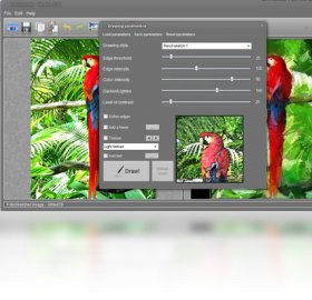 FotoSketcher{package_version_name} 照片转手绘工具 FotoSketcher{package_version_name} 照片转手绘工具