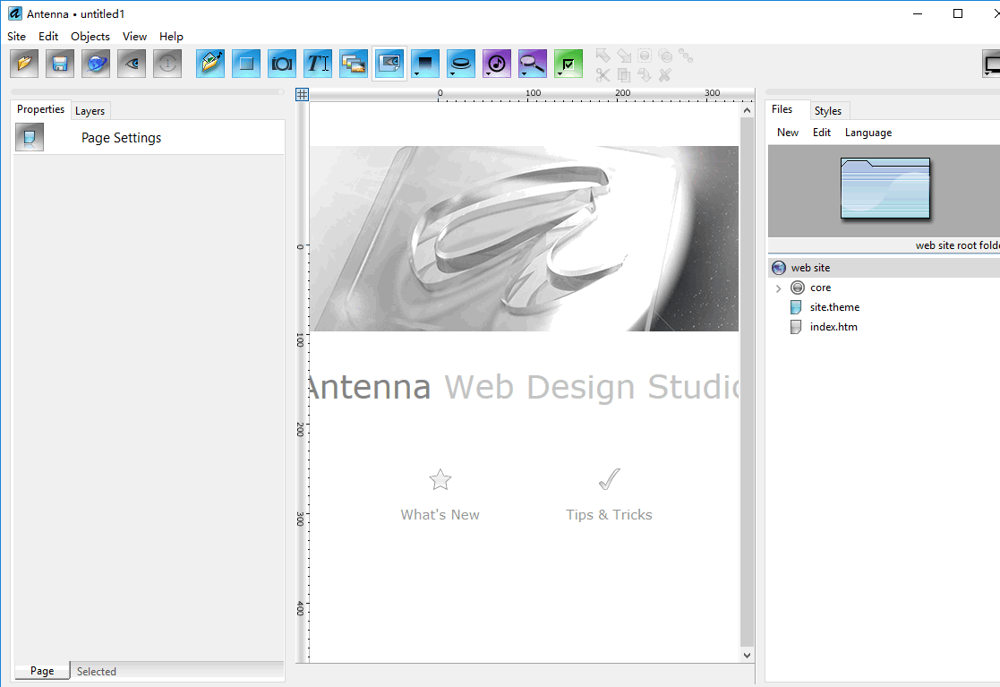 Antenna Web Design Studio{package_version_name} 网页设计工具 Antenna Web Design Studio{package_version_name} 网页设计工具