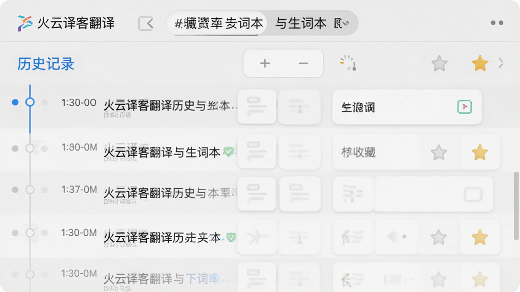 �����ǻ�����ͷ�����ʷ�����ʱ����棬����Ϊ�Ϸ���ǩ�л��·��б�չʾ���Ű����룬���Ϊ��Լѧϰ�磬ϸ�ڰ�����ʷ��¼ʱ���ᡢ���ʿ�Ƭ���ղ��Ǳ꣬���ʸ��壬�ɾ����޶���Ԫ��