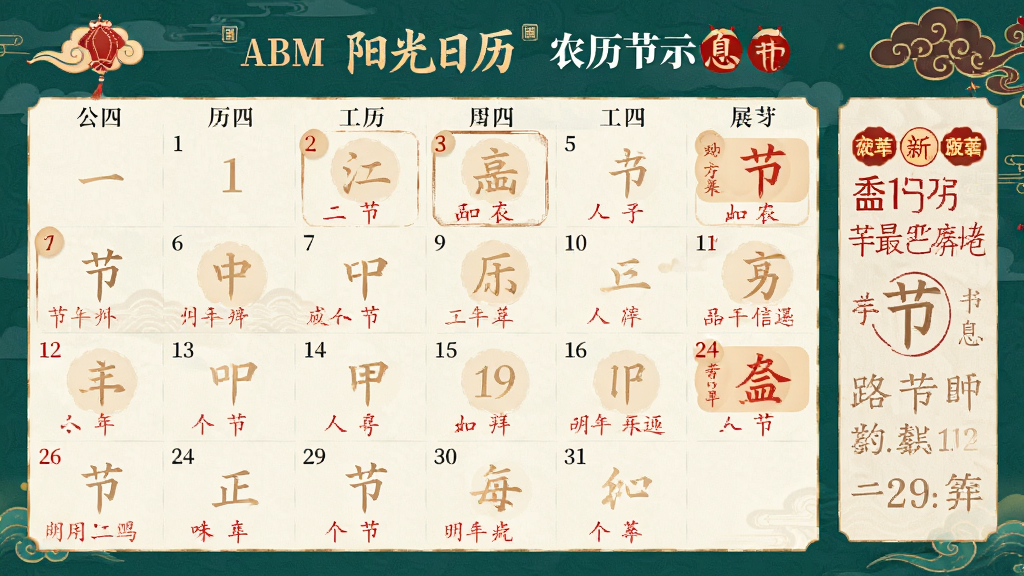 ABM��������ũ��������ʾ���棬����Ϊ����������ũ����Ϣ��ע������Ϊ����ͼ���Ű��ڹ��������·��Ժ�ɫС����ʾũ������������Ϊ��ͳ�й���Ԫ�ص�׺��ϸ�ڰ�����������������ͼ�꣬������������������