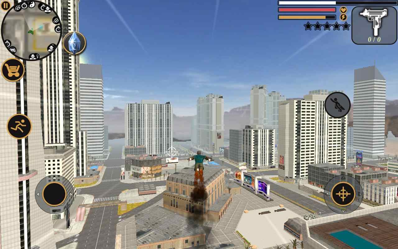 拉斯维加斯犯罪模拟2钻石最新安卓版 游戏主界面截图 钻石版下载安装实测
